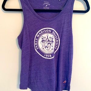 James Madison university collegiate tank top